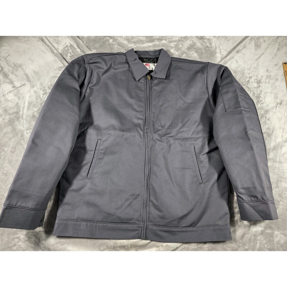 NWOT G&K  Mechanic Workwear Quilt Lined Jacket‎ w/ Arm Pocket Men's Large